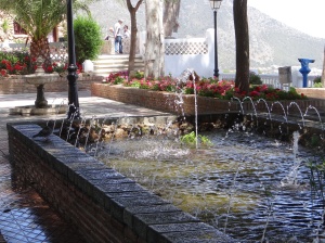 Typical Andalusian water feature